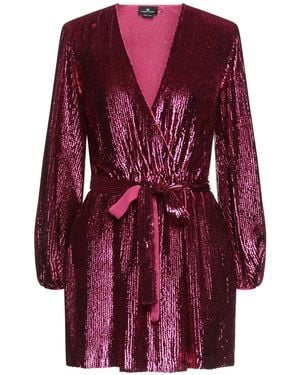 Elisabetta Franchi Short Dress - Red