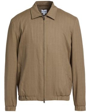 Sunspel Jacket Cotton - Brown