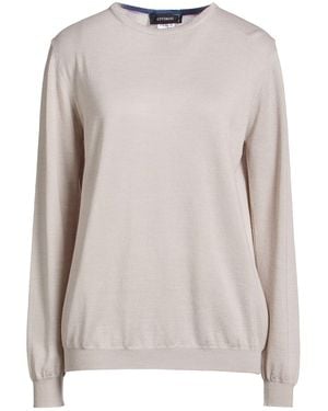 Cividini Taupe Sweater Cotton - Natural
