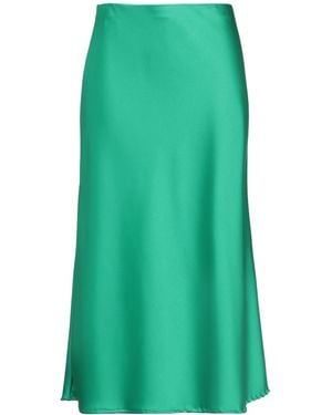Caractere Midi Skirt Polyester, Elastane - Green