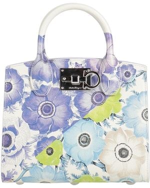 Ferragamo Borsa A Mano - Blu