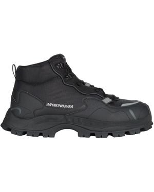 Emporio Armani Ankle Boots - Black
