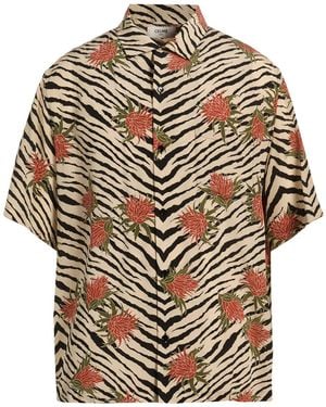 Celine Shirt Silk - Gray