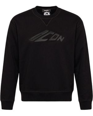 DSquared² Sweatshirt Cotton, Polyester - Black
