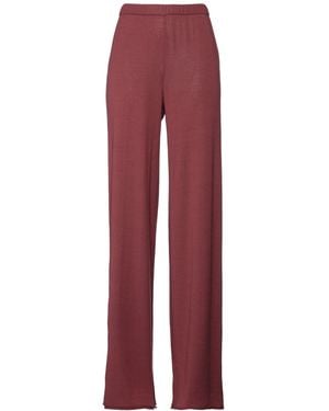 Roberto Collina Antique Rose Pants Viscose, Polyester - Red