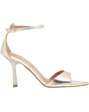 Ovyè Sandals Leather - Metallic