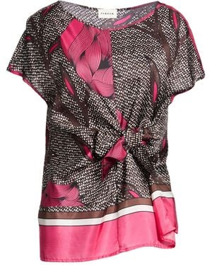 P.A.R.O.S.H. P.A.R.O..H. Top Silk - Pink