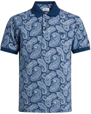 Etro Polo - Bleu
