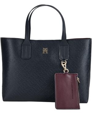 Tommy Hilfiger Midnight Handbag Polyurethane - Black