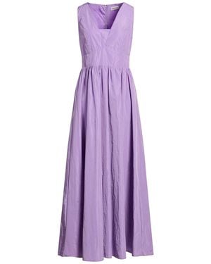 Rebel Queen Lilac Maxi Dress Polyester - Purple