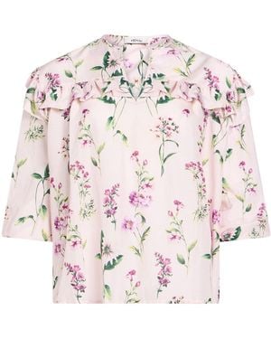 Dixie Top Cotton, Silk - Pink