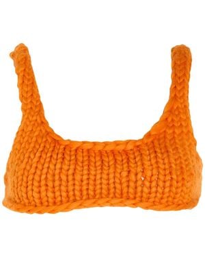 Hope Macaulay Top Merino Wool - Orange