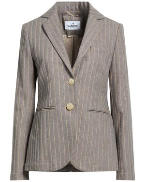 Mason's Blazer Cotton, Polyester, Acrylic - Grey