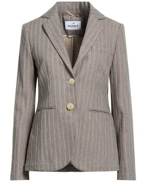 Mason's Blazer Cotton, Polyester, Acrylic - Grey