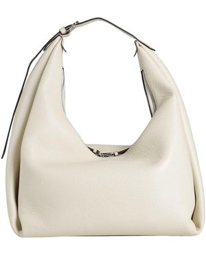 TOTEME Off Handbag Leather - Natural