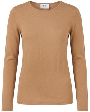 Dondup Sweater Viscose, Polyester - Brown