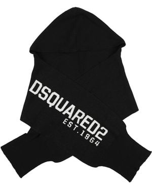 DSquared² Schal - Schwarz