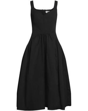 McQueen Midi Dress - Black