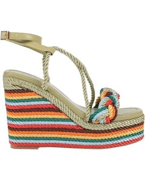 Tosca Blu Espadrilles Textile Fibers - Metallic