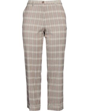 Elena Miro Sand Pants Polyester, Viscose, Elastane - Gray