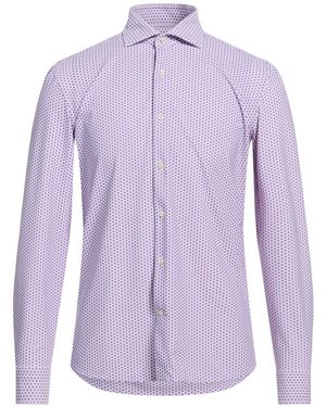 Ghirardelli Lilac Shirt Polyamide, Elastane - Purple