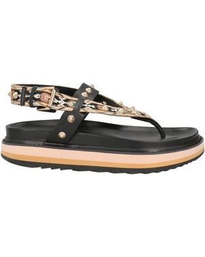 Ash Thong Sandal - Black