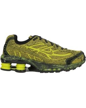 Nike Lime Sneakers Textile Fibers - Green