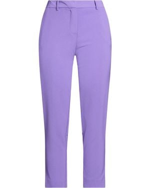 SIMONA CORSELLINI Pants - Purple