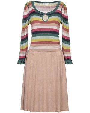 Patrizia Pepe Vestido midi - Multicolor