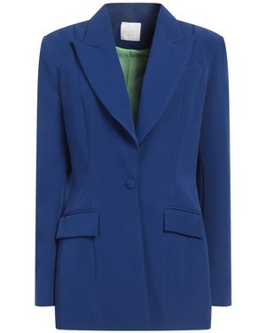 SILENCE LIMITED Blazer Polyester, Elastane - Blue