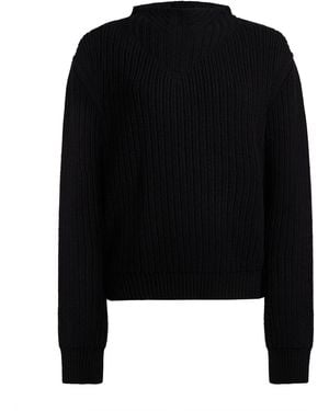 Rick Owens Col Roulé - Noir