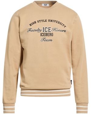 Ice Iceberg Sweatshirt Cotton, Polyester - Natural