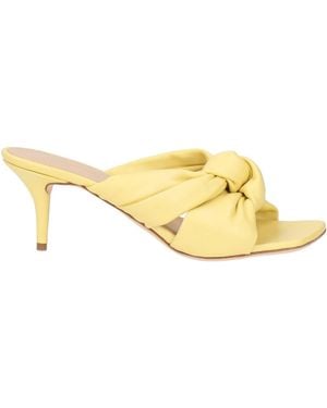 Fabiana Filippi Sandals Leather - Metallic