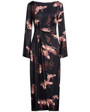 Kaos Maxi Dress Viscose - Black