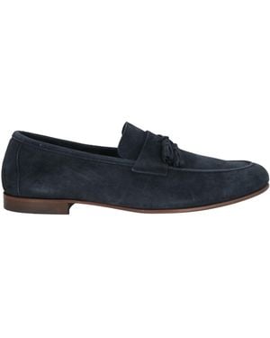 Mercanti Fiorentini Midnight Loafers Leather - Blue