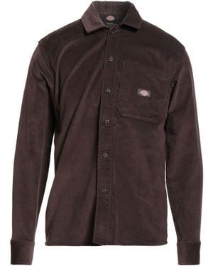 Dickies Shirt Cotton, Polyester, Elastane - Brown