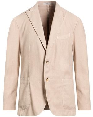 Boglioli Sand Blazer Linen, Cotton, Elastane - Natural