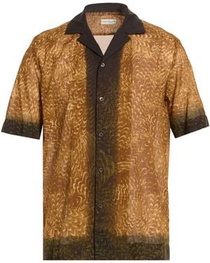 Dries Van Noten Shirts - Brown