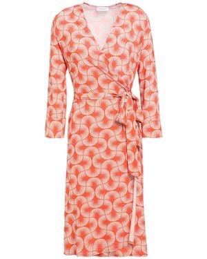 ROSSO35 Mini Dress Viscose, Elastane - Red