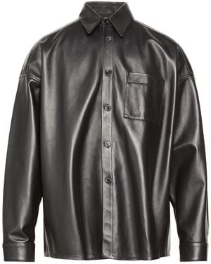 Marni Shirt Ovine Leather - Gray