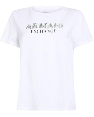 ARMANI EXCHANGE T-Shirt Cotton - White