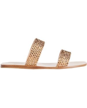 Eddy Daniele Sandals Leather - Natural