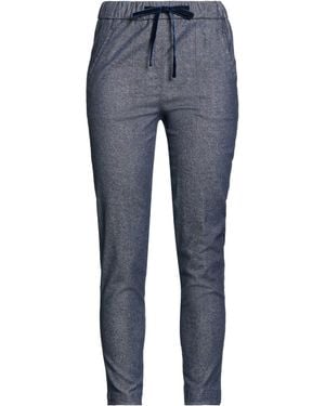 ROSSO35 Pants Virgin Wool, Viscose, Cashmere, Elastane - Blue