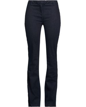 Blugirl Blumarine Trousers Cotton, Elastane - Blue
