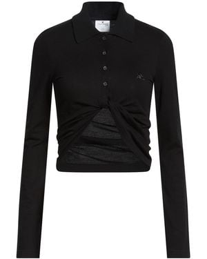Courreges Polo - Negro