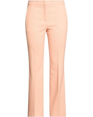 Lardini Trousers Polyester, Wool, Elastane - Natural
