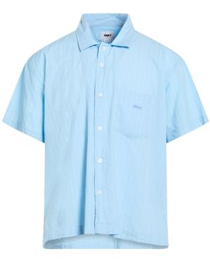 Obey Sky Shirt Cotton - Blue
