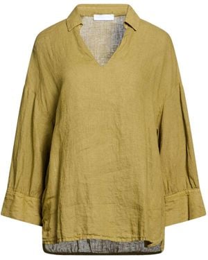 Biancalancia Military Top Linen - Green