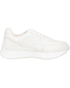 McQueen Sneakers Leather - White