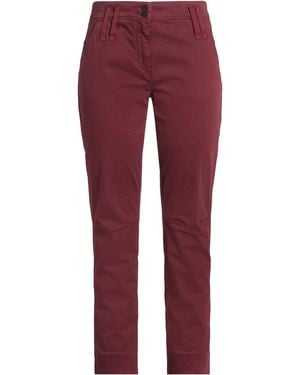 Schumacher Pants Cotton, Elastane - Red